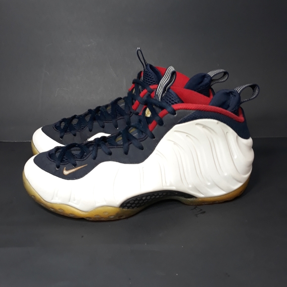 Nike Air Foamposite One PRM Olympic USA 9.5 - Picture 3 of 7